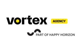 Logo Vortex Agency Part of Happy Horizon